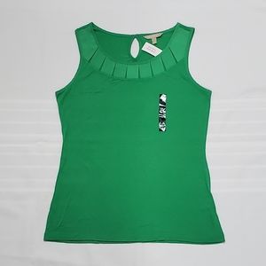NWT Banana Republic Women Green Tank Top